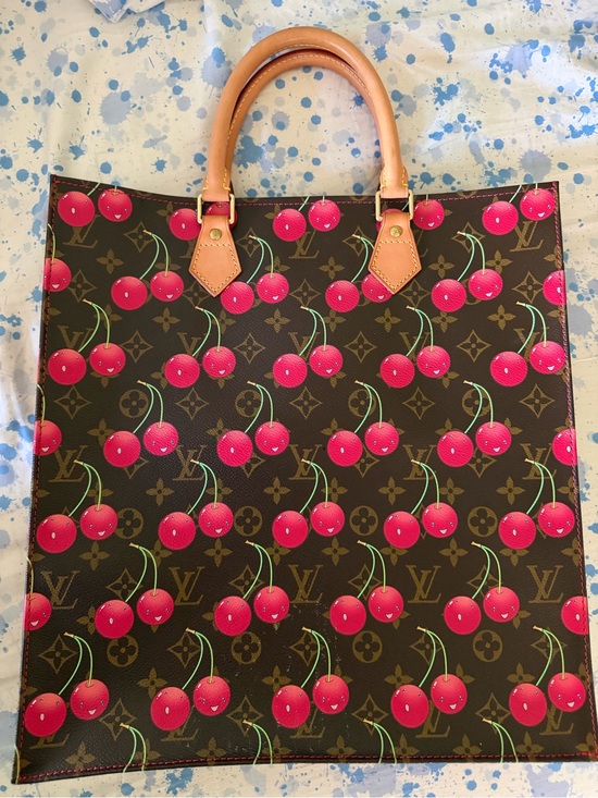 Louis Vuitton Handbags - Louis Vuitton x Takashi Murakami Cerise Plat Cherry Tote - Brown & Pink